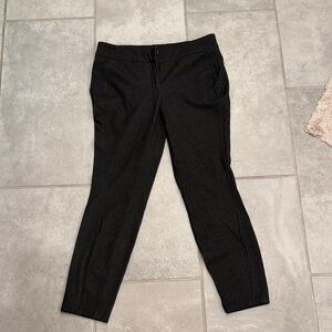 Express Charcoal Textured Trousers
